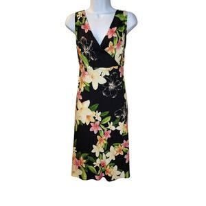 Two Palms Tropical Sleeveless Dress –‎ XXL, Made in Hawaii